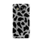 Black Cow Print Samsung Galaxy A3 Case