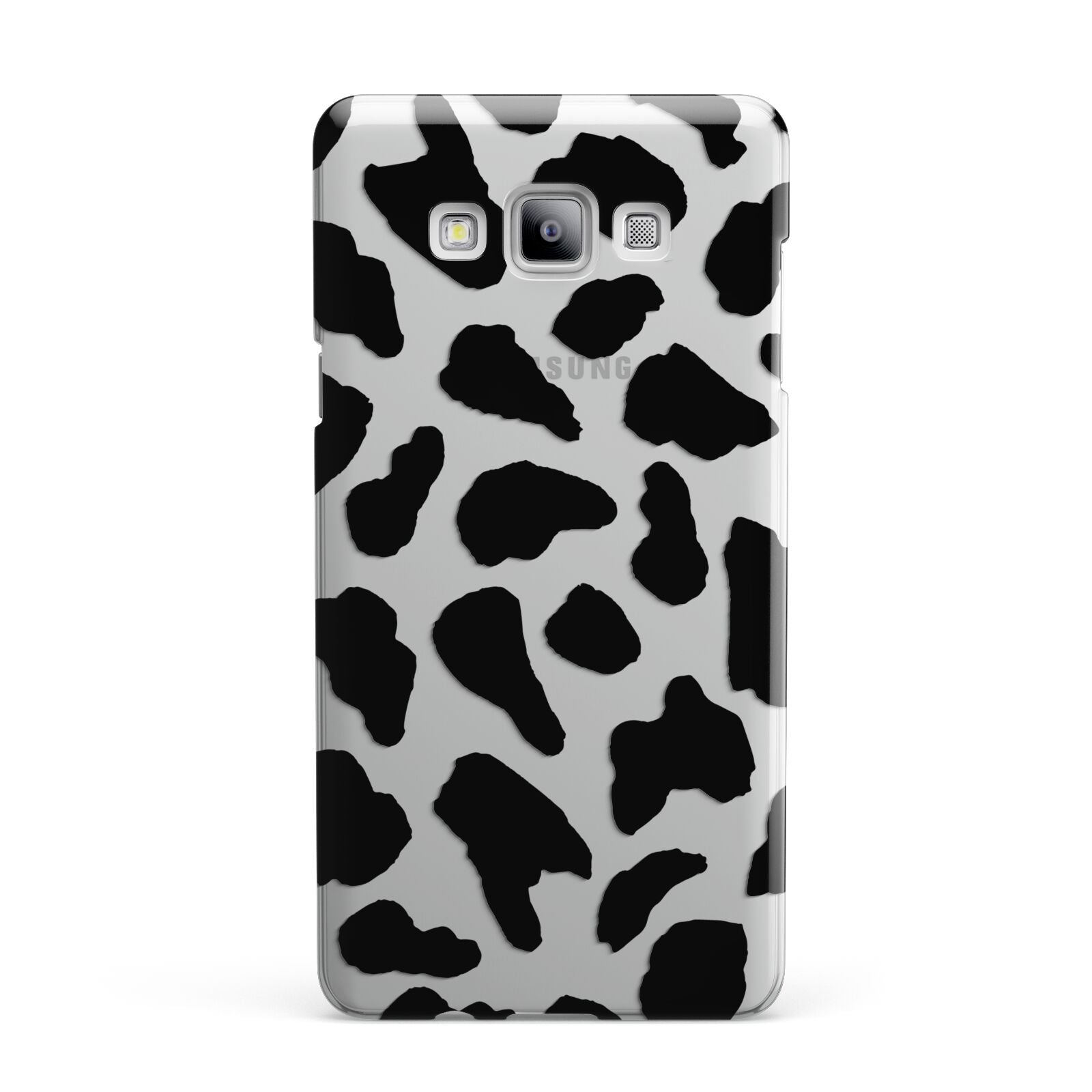 Black Cow Print Samsung Galaxy A7 2015 Case