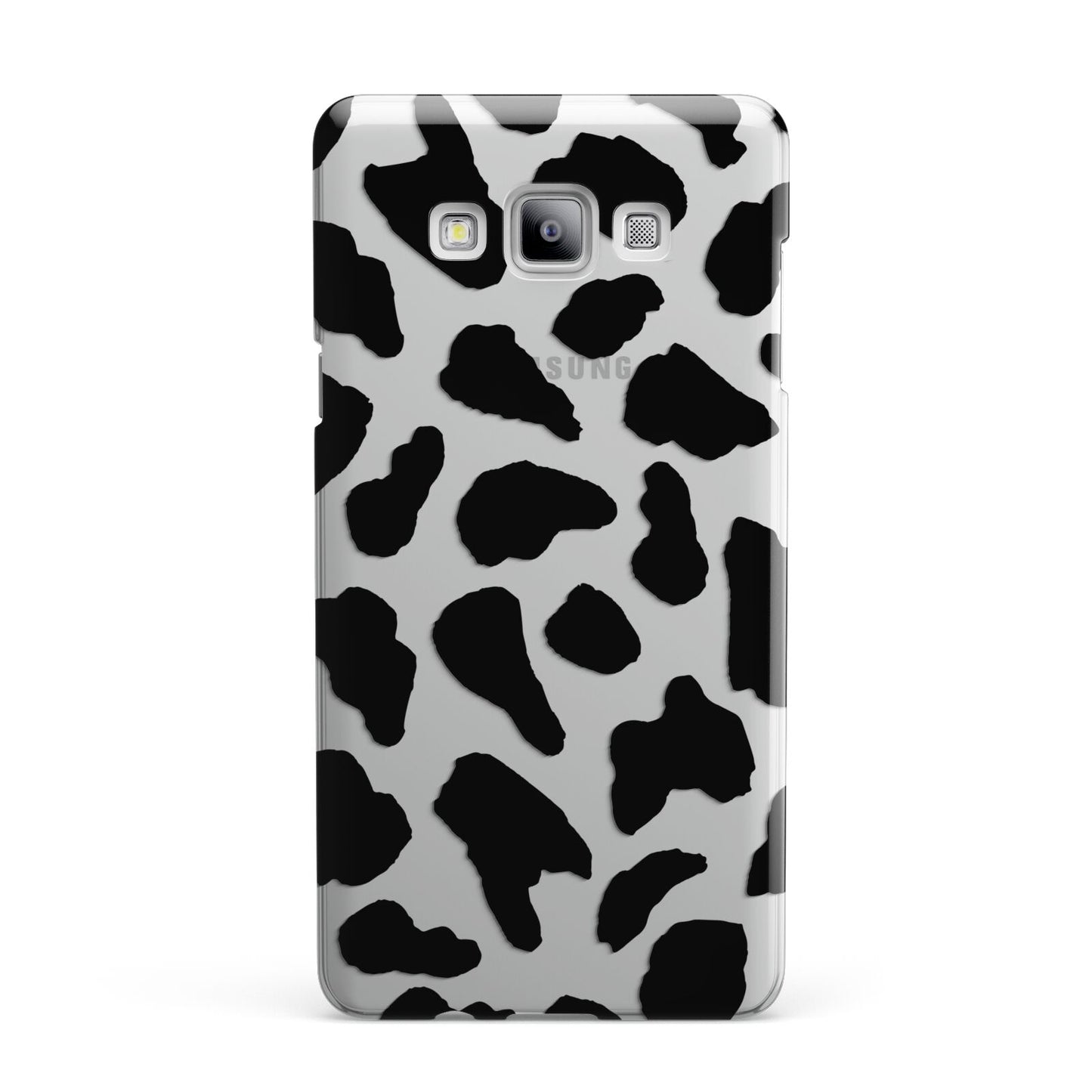 Black Cow Print Samsung Galaxy A7 2015 Case