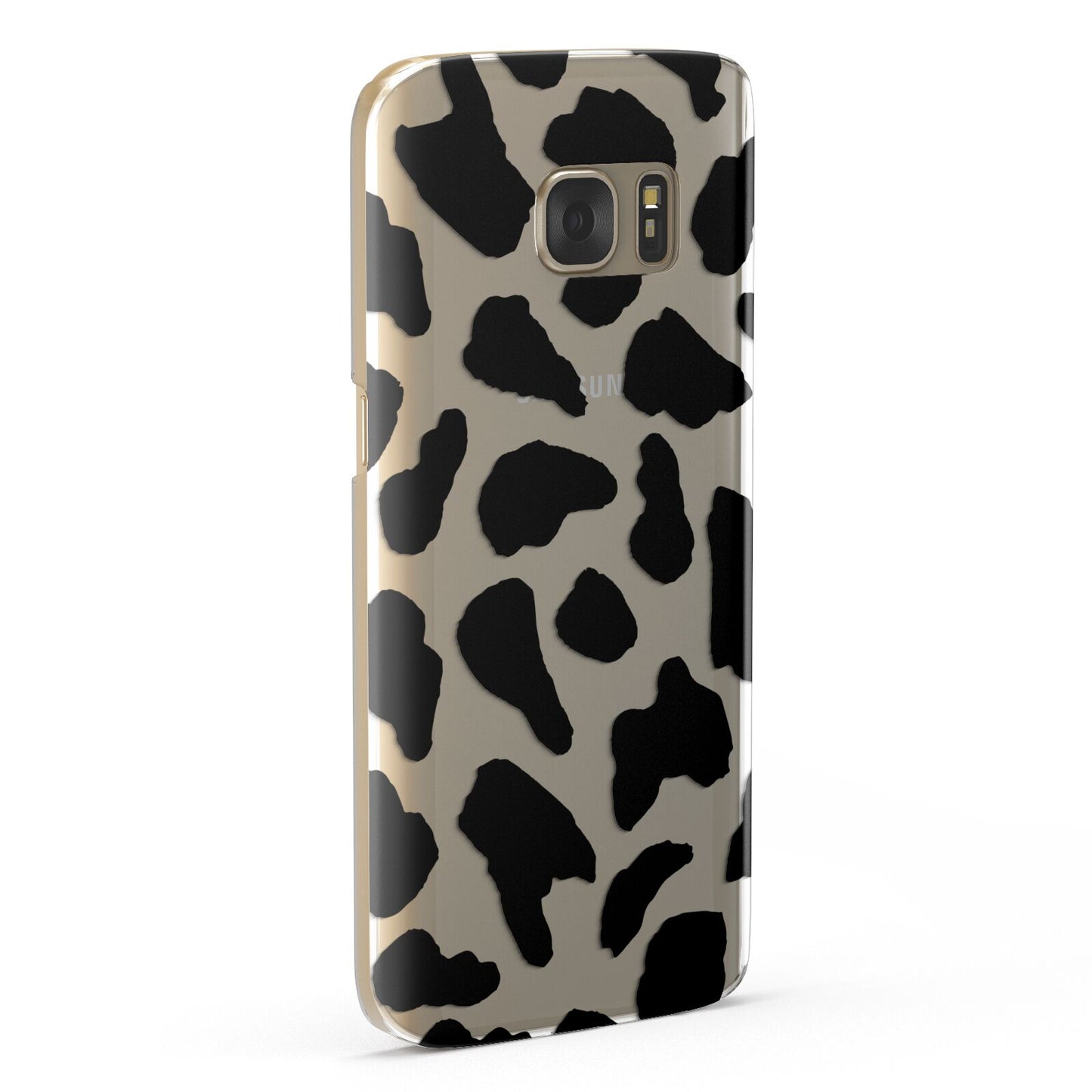 Black Cow Print Samsung Galaxy Case Fourty Five Degrees