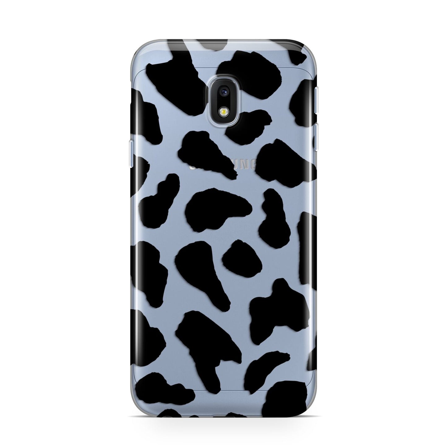 Black Cow Print Samsung Galaxy J3 2017 Case
