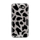 Black Cow Print Samsung Galaxy J7 2017 Case