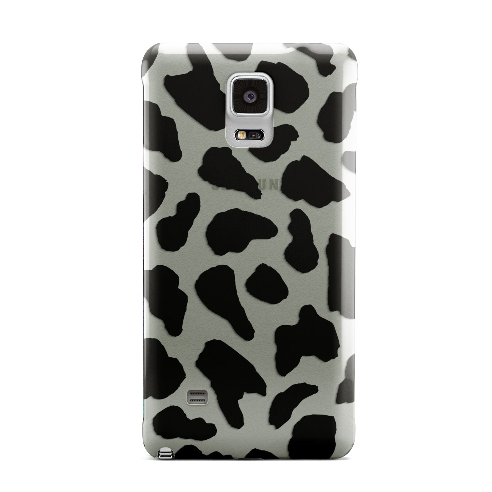 Black Cow Print Samsung Galaxy Note 4 Case