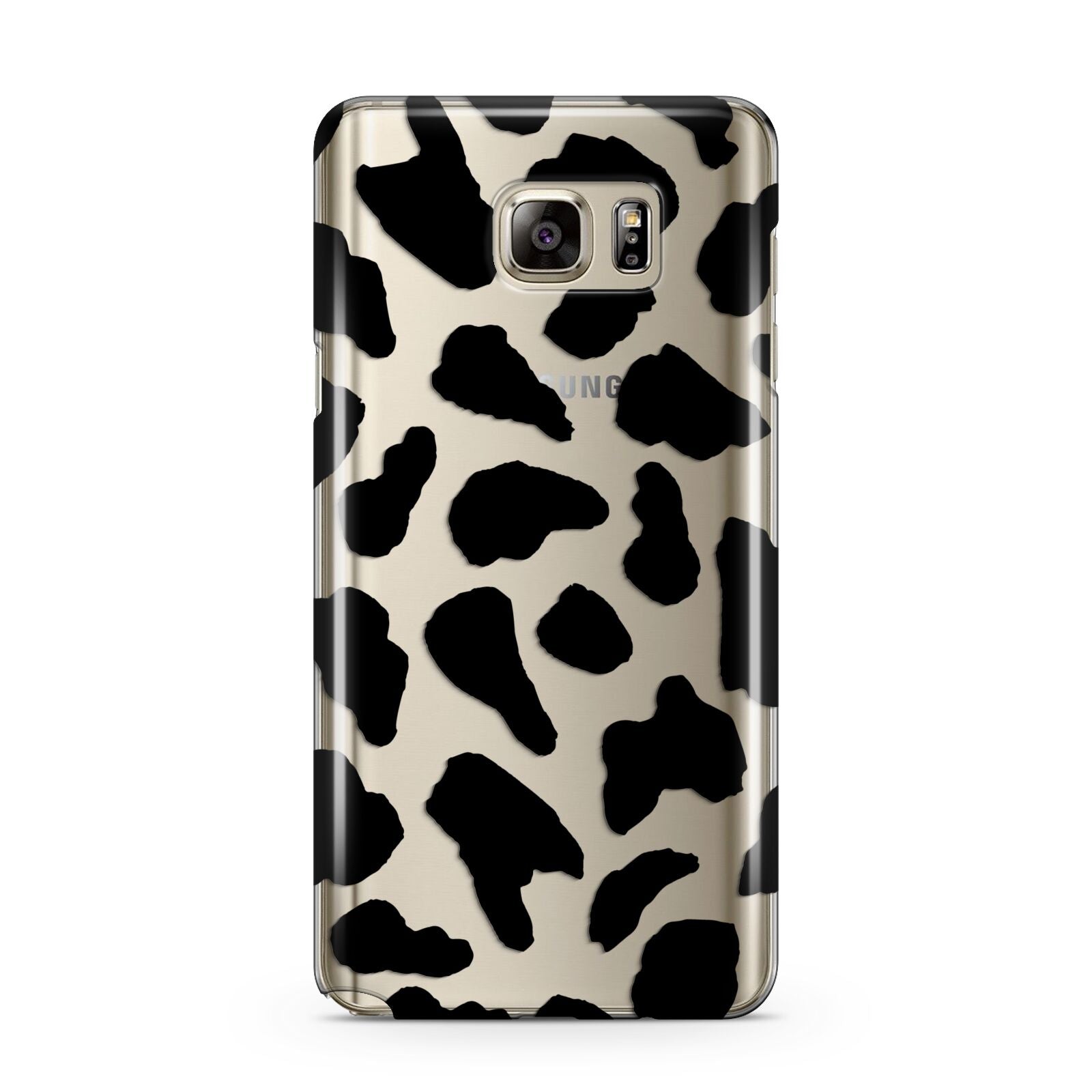 Black Cow Print Samsung Galaxy Note 5 Case