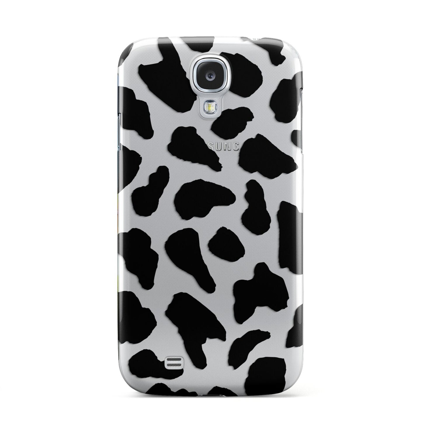 Black Cow Print Samsung Galaxy S4 Case