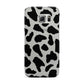 Black Cow Print Samsung Galaxy S6 Edge Case