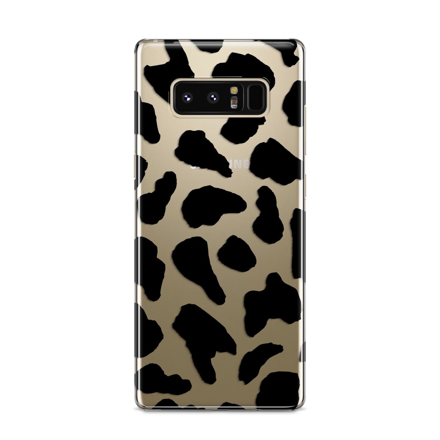 Black Cow Print Samsung Galaxy S8 Case