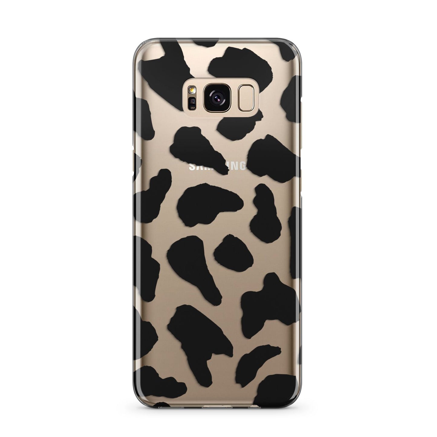 Black Cow Print Samsung Galaxy S8 Plus Case