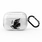Black Crow Personalised AirPods Pro Glitter Case