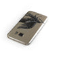 Black Crow Personalised Samsung Galaxy Case Front Close Up