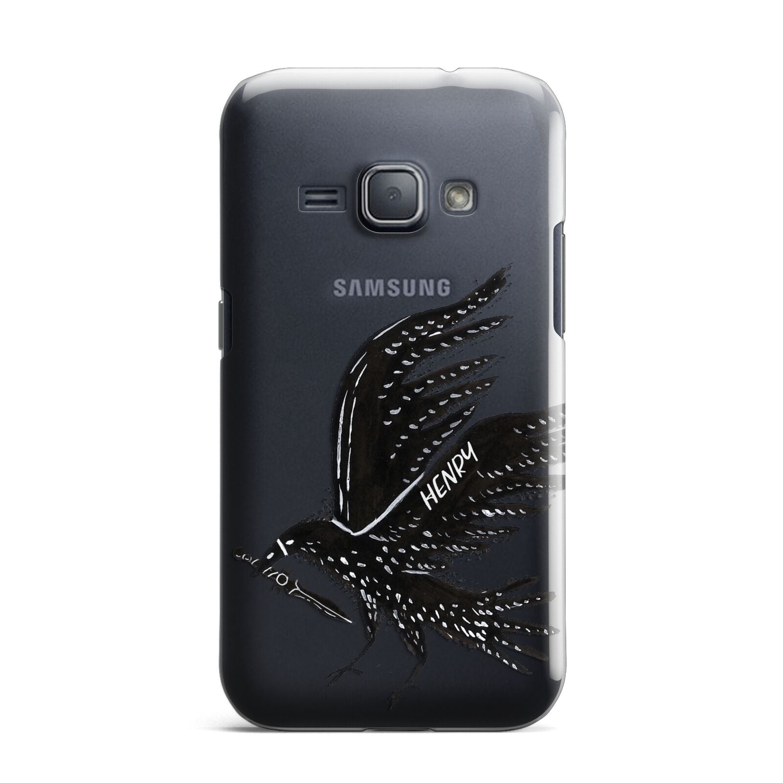 Black Crow Personalised Samsung Galaxy J1 2016 Case
