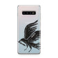 Black Crow Personalised Samsung Galaxy S10 Plus Case