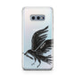 Black Crow Personalised Samsung Galaxy S10E Case