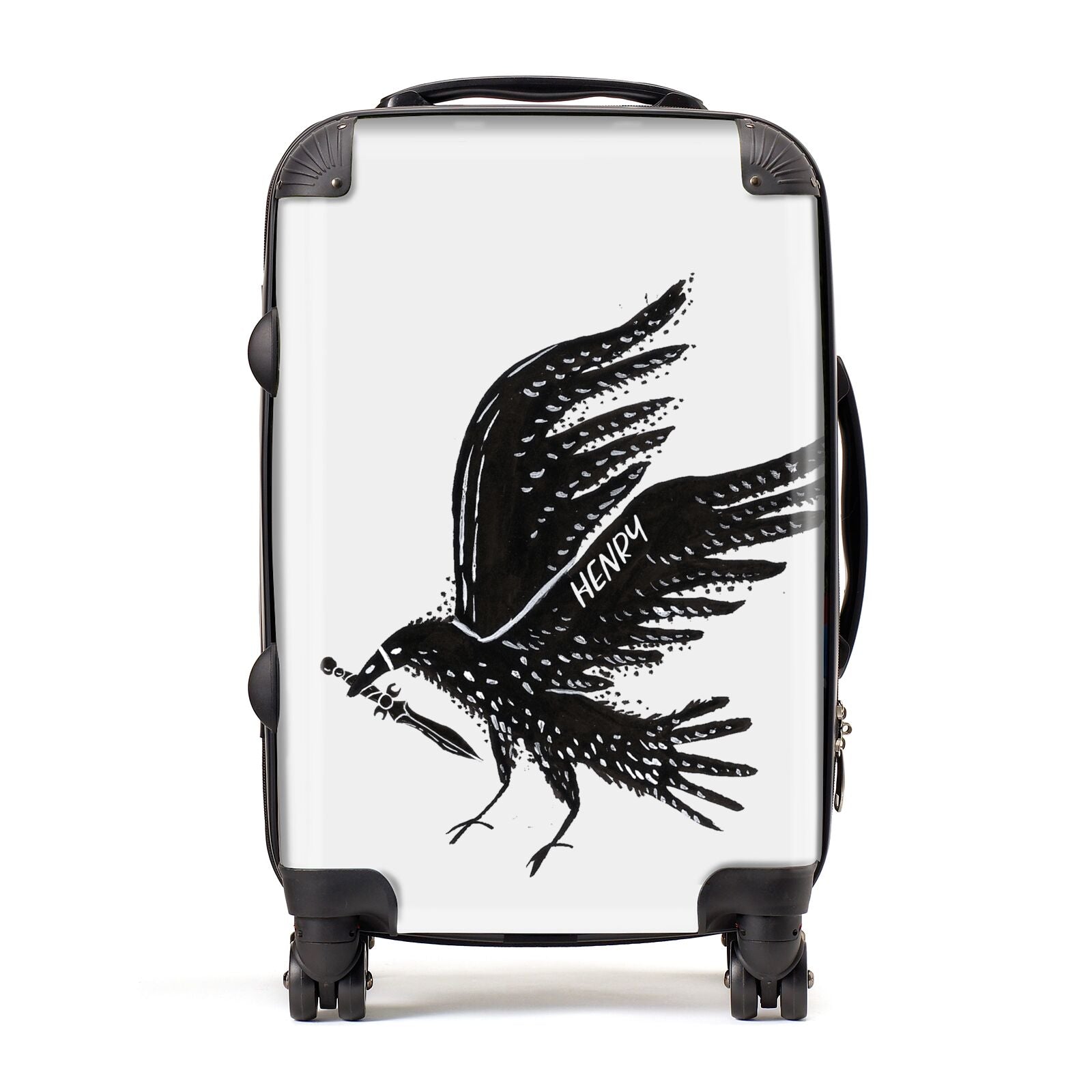 Black Crow Personalised Suitcase
