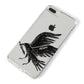 Black Crow Personalised iPhone 8 Plus Bumper Case on Silver iPhone Alternative Image