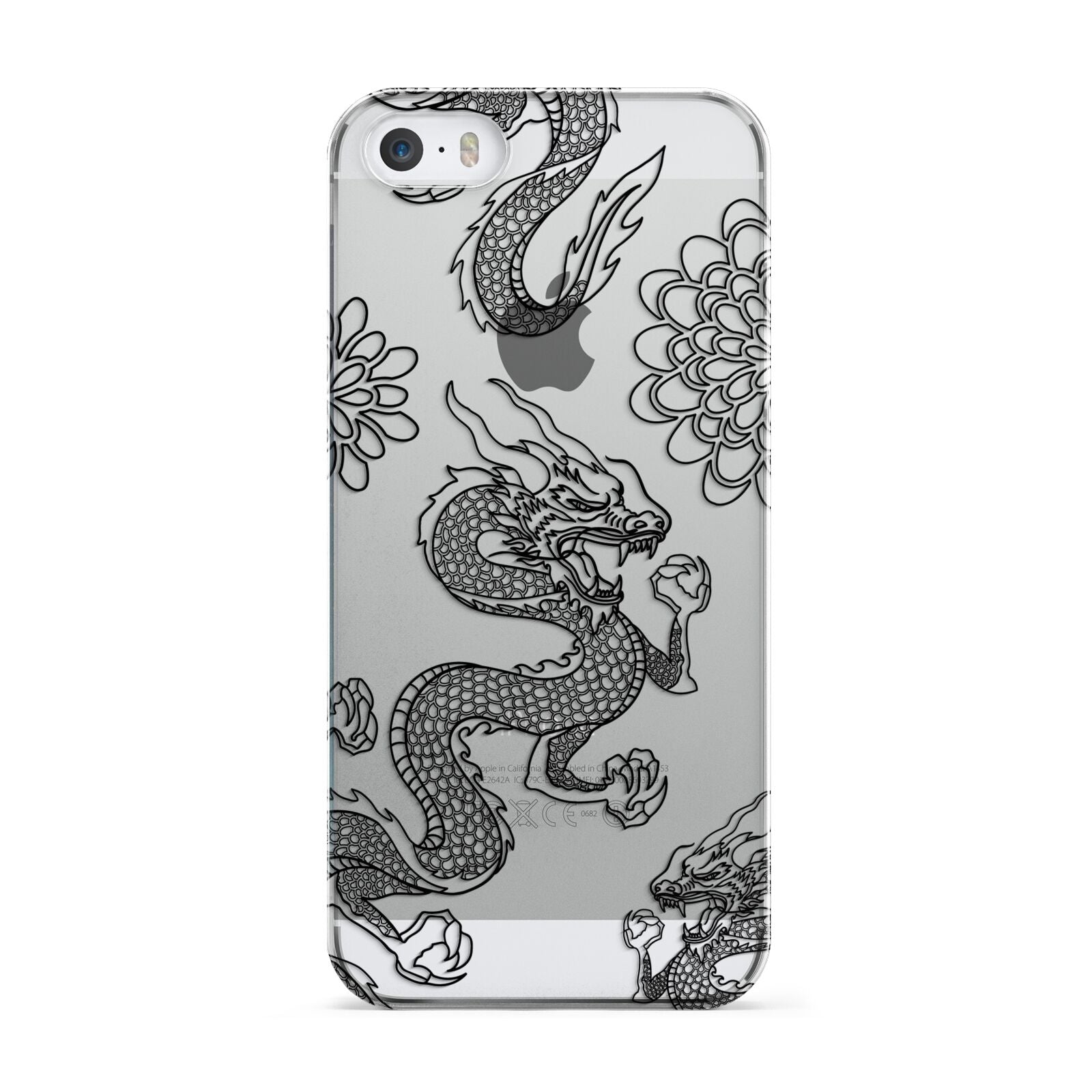 Black Dragon Apple iPhone 5 Case