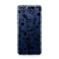 Black Floral Meadow Huawei P Smart Case