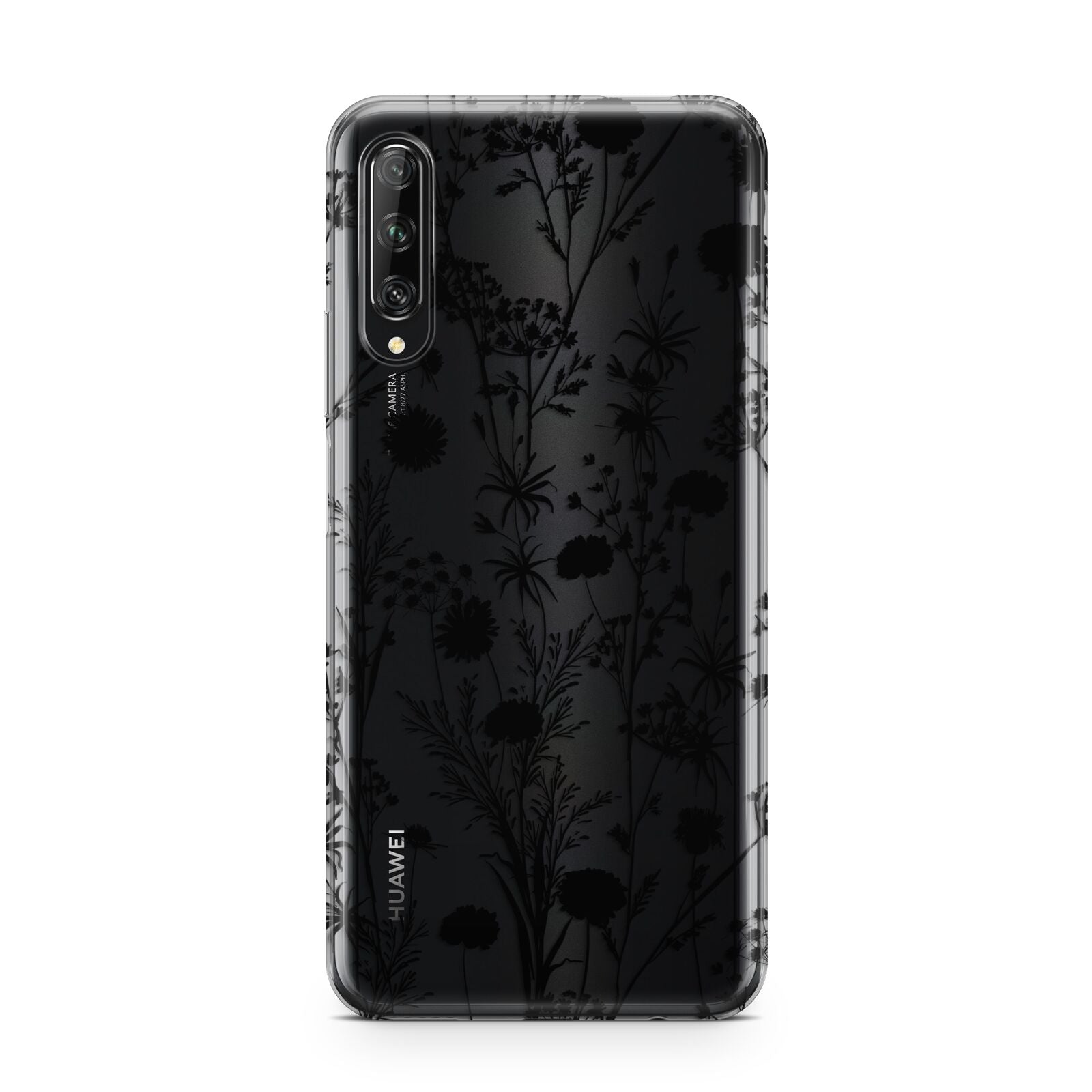 Black Floral Meadow Huawei P Smart Pro 2019