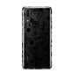 Black Floral Meadow Huawei P20 Phone Case