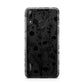 Black Floral Meadow Huawei Y7 2019