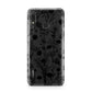 Black Floral Meadow Huawei Y9 2019