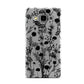 Black Floral Meadow Samsung Galaxy A5 Case