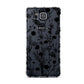 Black Floral Meadow Samsung Galaxy Alpha Case
