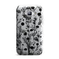 Black Floral Meadow Samsung Galaxy J1 2015 Case