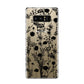 Black Floral Meadow Samsung Galaxy S8 Case