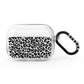 Black Leopard Print AirPods Pro Clear Case