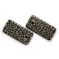 Black Leopard Print Samsung Galaxy Case Flat Overview