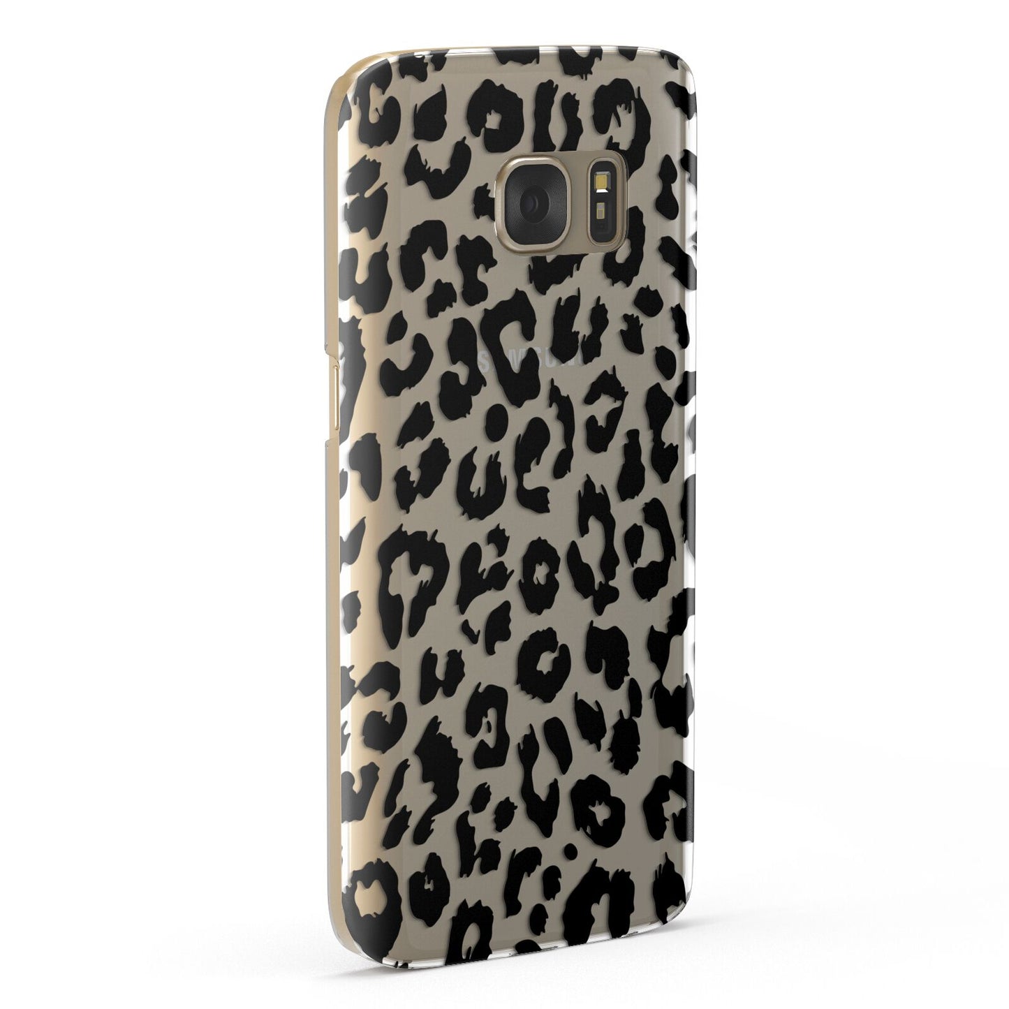 Black Leopard Print Samsung Galaxy Case Fourty Five Degrees