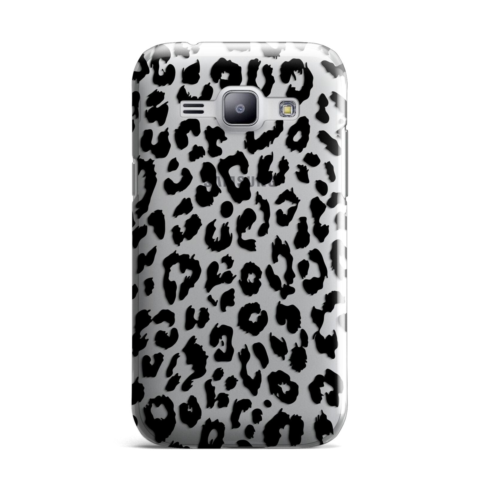 Black Leopard Print Samsung Galaxy J1 2015 Case
