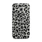 Black Leopard Print Samsung Galaxy S6 Edge Case