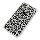 Black Leopard Print iPhone 8 Plus Bumper Case on Silver iPhone Alternative Image