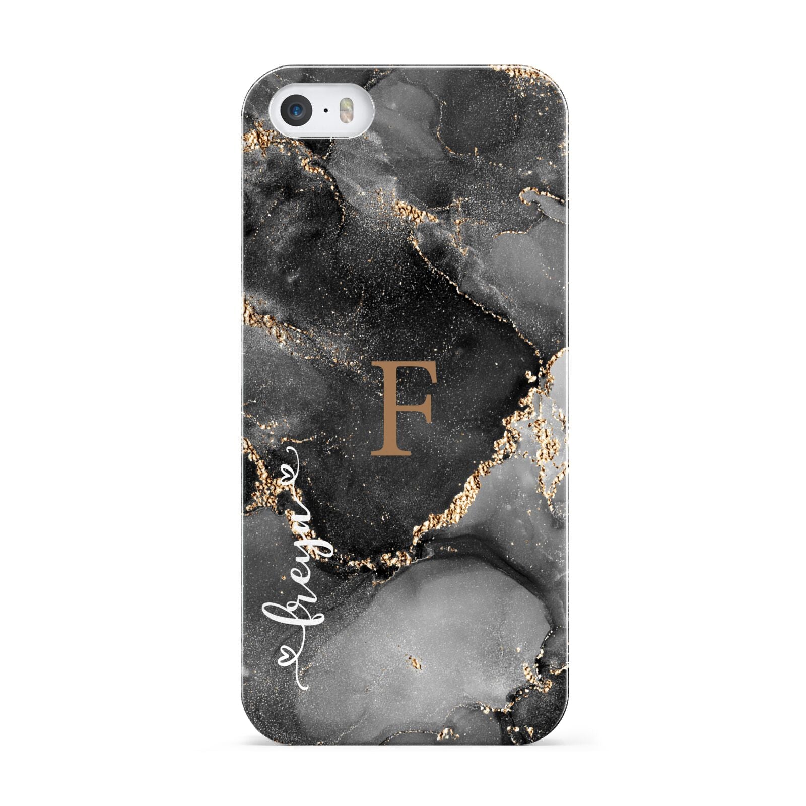 Black Marble Apple iPhone 5 Case
