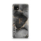 Black Marble Huawei Enjoy 20 Phone Case