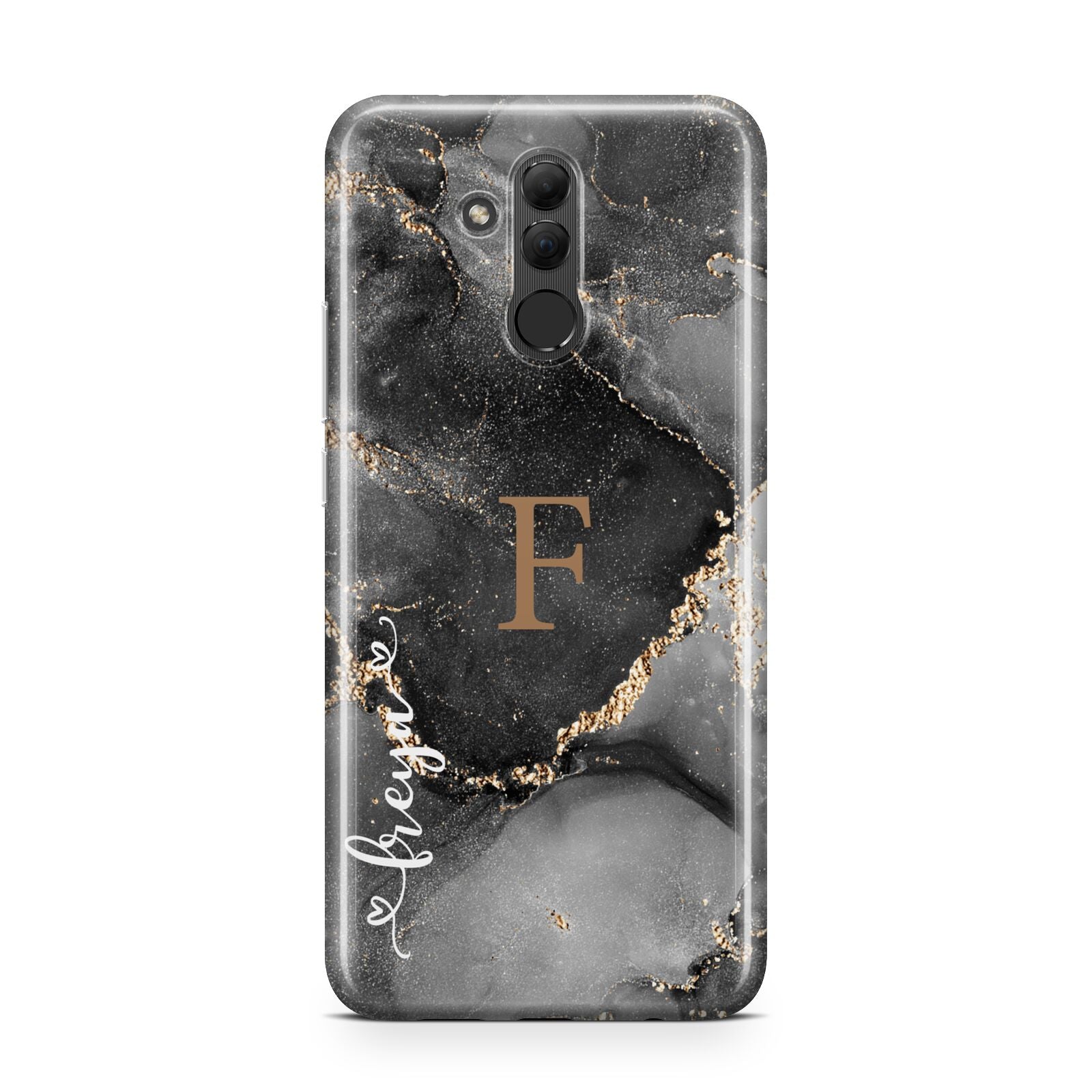 Black Marble Huawei Mate 20 Lite