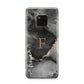Black Marble Huawei Mate 20 Pro Phone Case