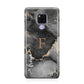 Black Marble Huawei Mate 20X Phone Case