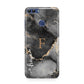 Black Marble Huawei P Smart Case