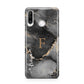 Black Marble Huawei P30 Lite Phone Case