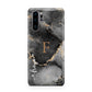 Black Marble Huawei P30 Pro Phone Case