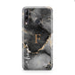 Black Marble Huawei P40 Lite E Phone Case
