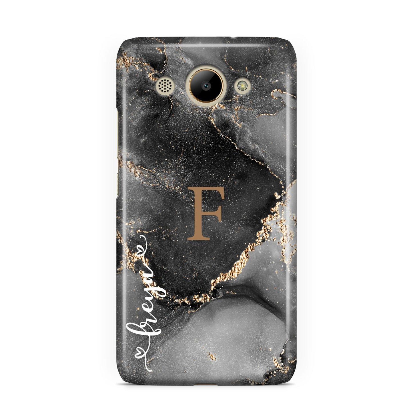 Black Marble Huawei Y3 2017