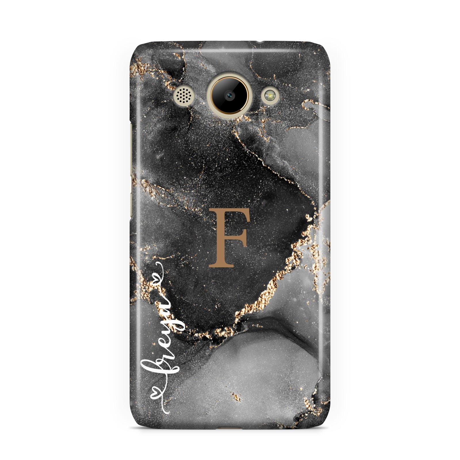 Black Marble Huawei Y3 2017