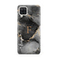 Black Marble Samsung A12 Case