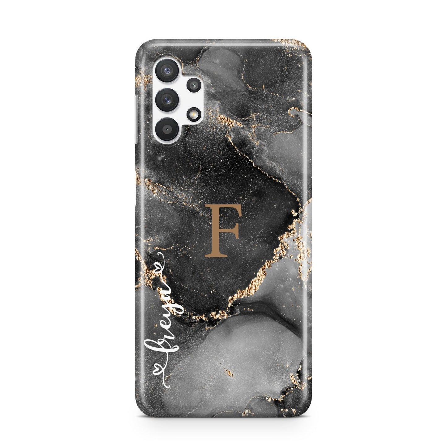 Black Marble Samsung A32 5G Case