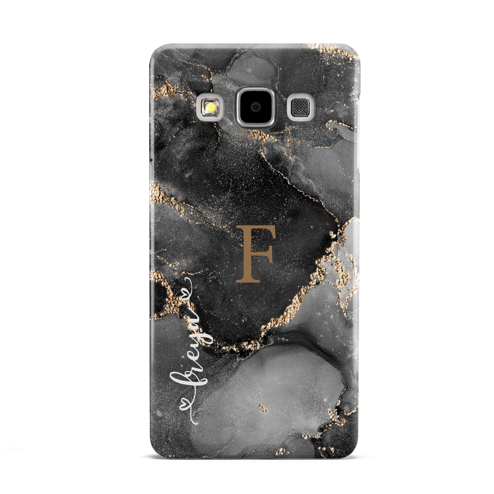 Black Marble Samsung Galaxy A5 Case