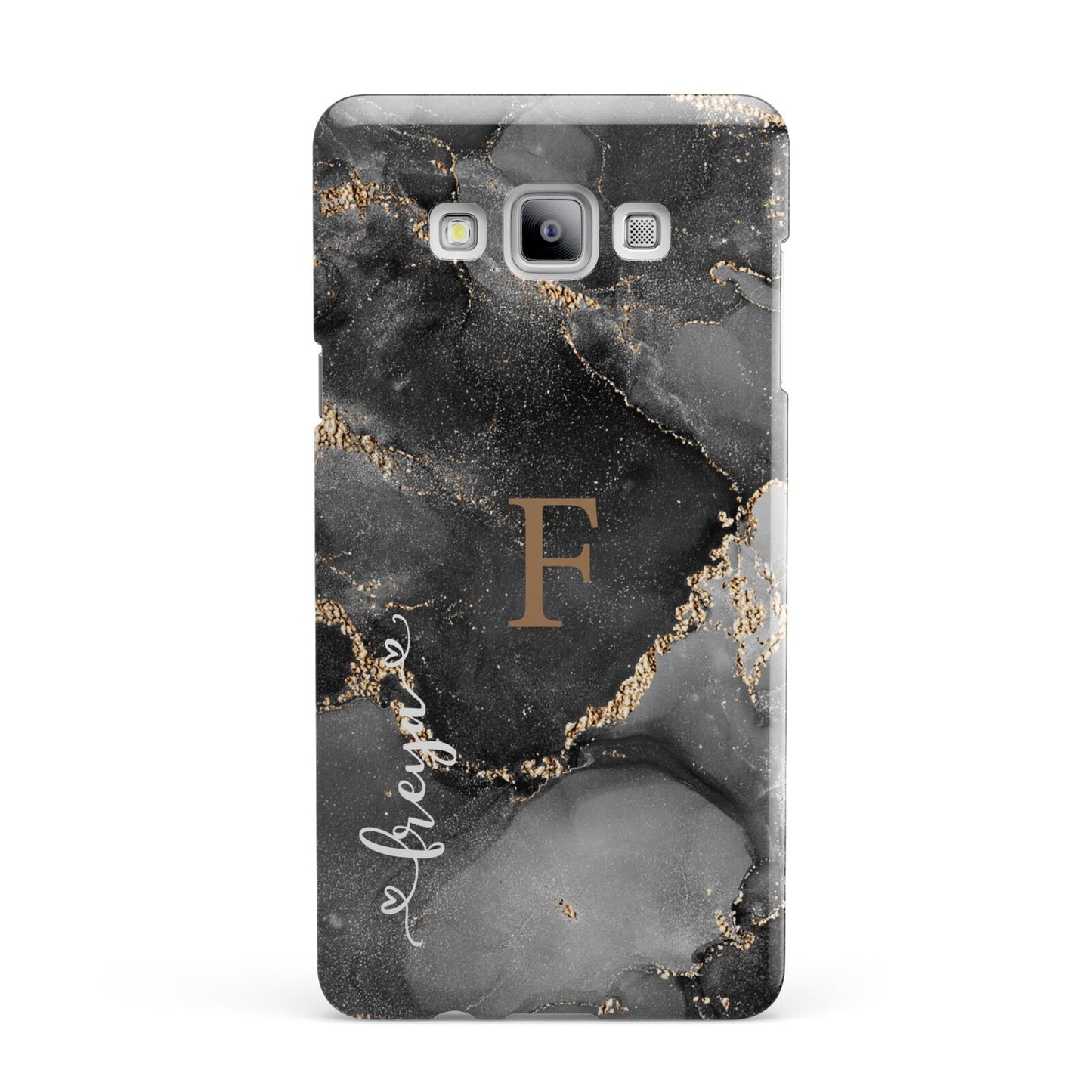 Black Marble Samsung Galaxy A7 2015 Case